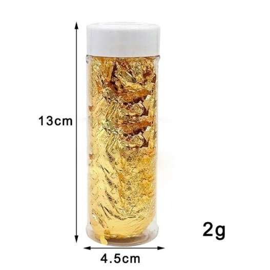 Lá bạc lá vàng trang trí 2g