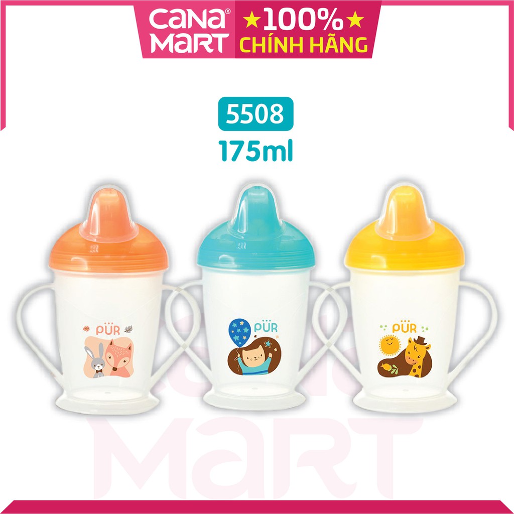 Bình tập uống cho bé 2 quai PUR (175ml) (5508) không chứa chất BPA nên tuyệt đối an toàn cho bé.