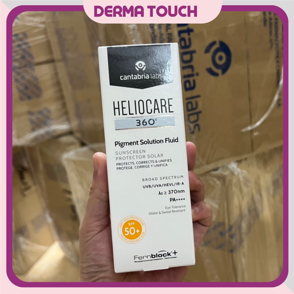 Heliocare Kem chống nắng Heliocare Water gel, Pigment, Mineral, Age Active Fluid - Dược mỹ phẩm chính hãng Derma Touch