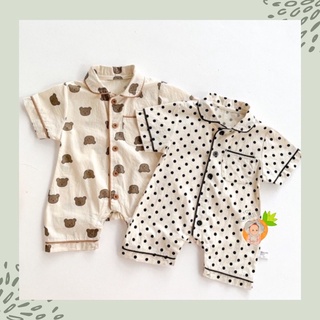 Babynpineapple.id-dle-dứa Bộ Đồ Ngủ Liền Thân Giản Dị