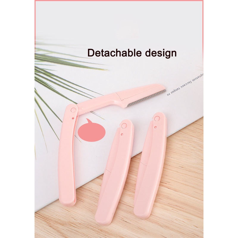 Set 3 Dao Cạo Lông Mày/ Lông Mày Mini Tiện Dụng
