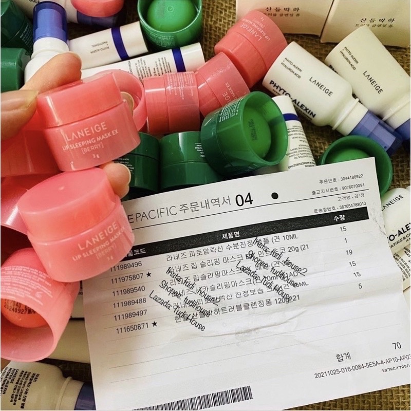 Minisize 3g - mặt nạ dưỡng môi LN