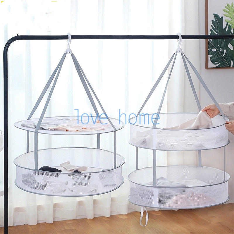 Túi Lưới Phơi Đồ Dạng Gập Tiện Dụng