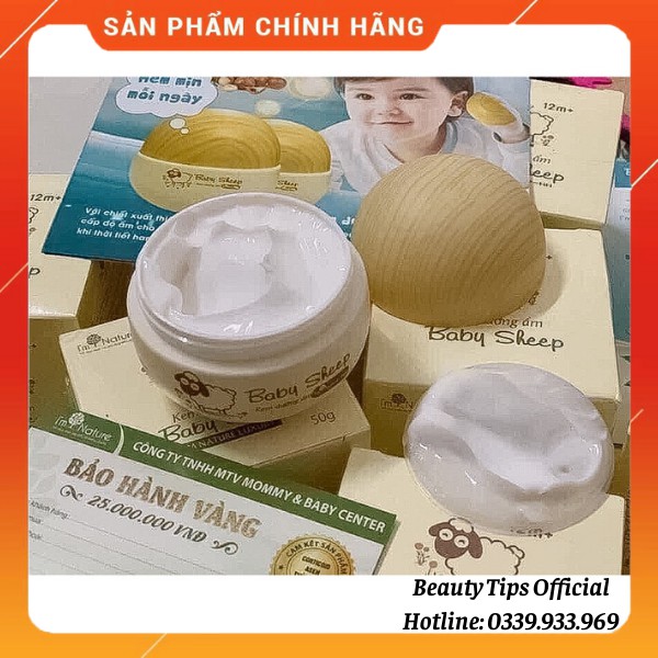 (+Quà) Kem Dưỡng Ẩm Cho Bé Baby Sheep I’m Nature 50gr