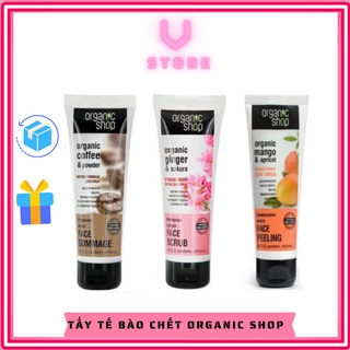Tẩy tế bào chết Organic Shop của Nga