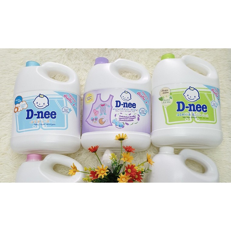 Nước giặt Thái Lan ⛔ FREESHIP ⛔ Nước giặt Dnee can 3000ml