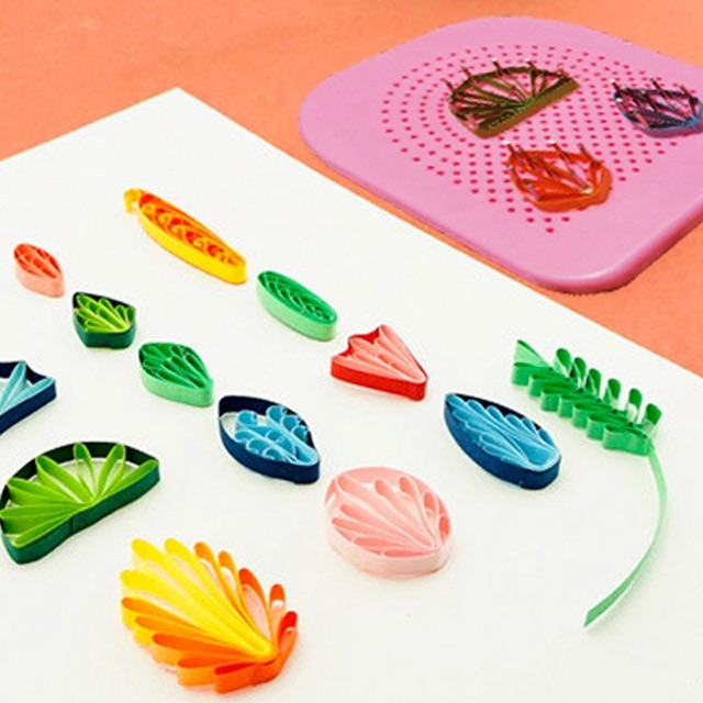 Combo lược quilling và tấm định hình (có lẻ 1 món)