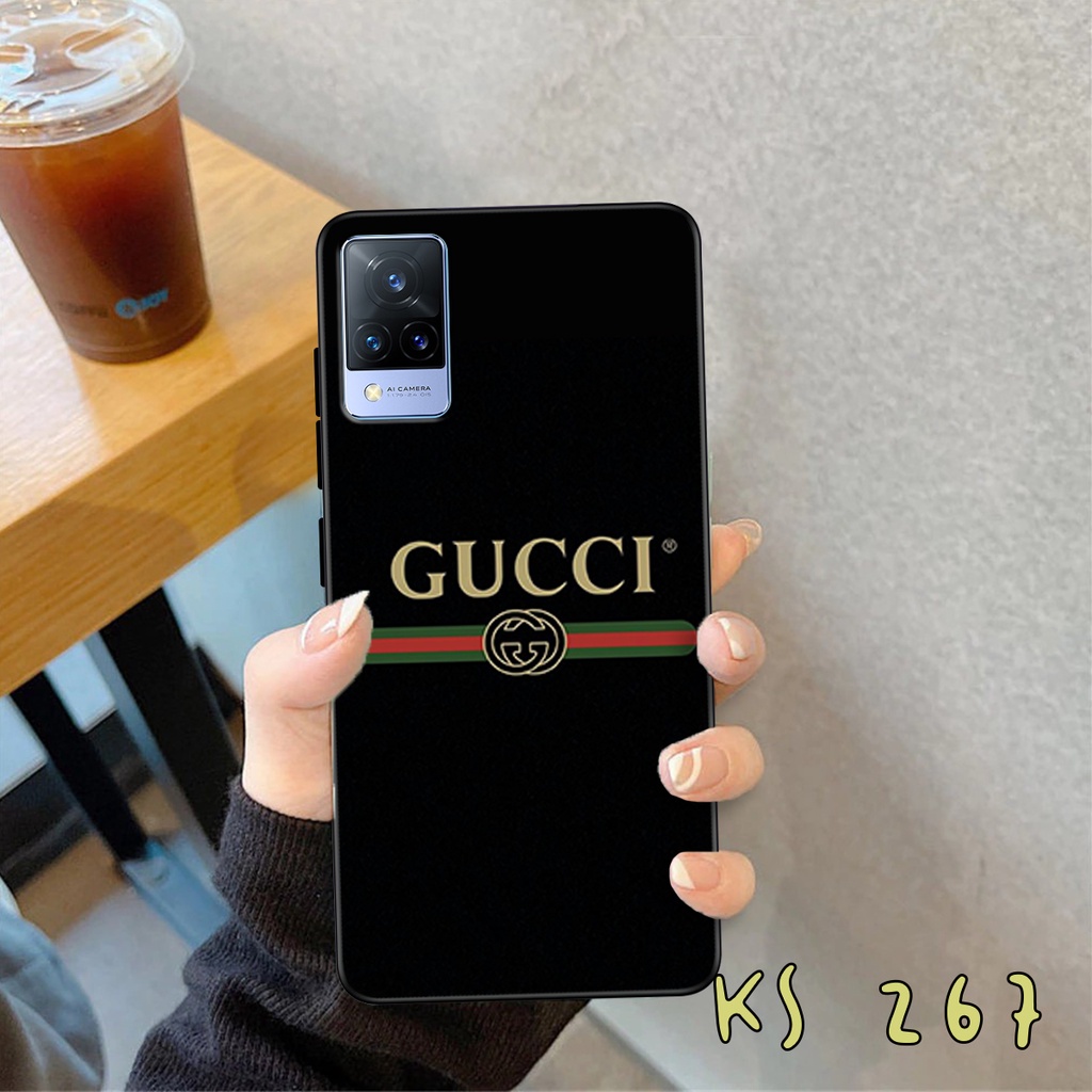 Ốp lưng Vivo V20 - Vivo V20e - Vivo V21 - Ốp in hình GÜÇÇÏ - lưng nhám viền TPU cao cấp