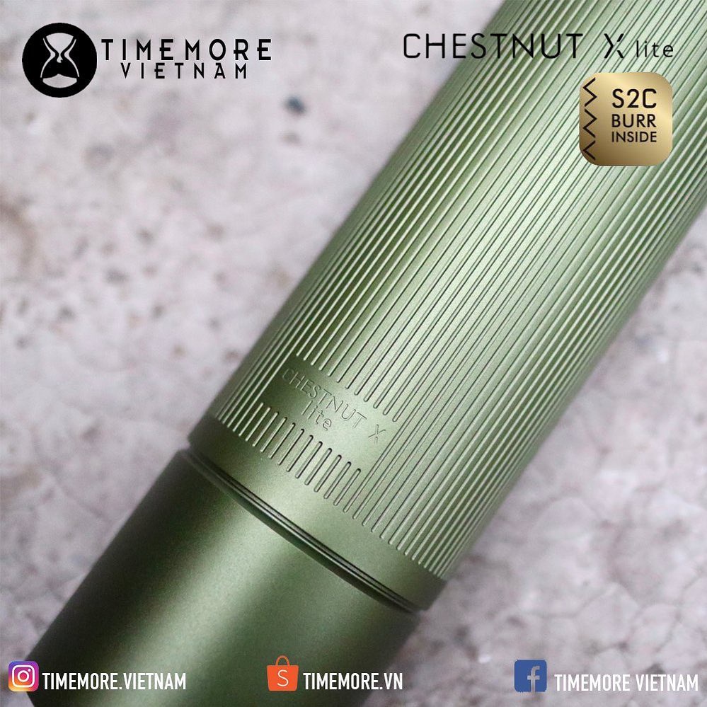 TIMEMORE | Cối xay cà phê Timemore Chestnut X Lite Olive Green