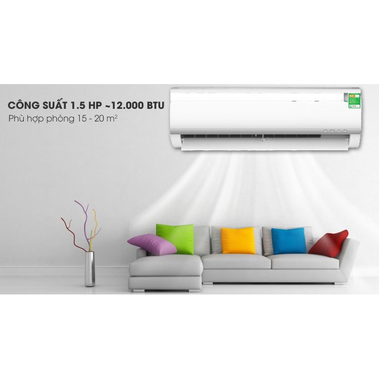 Điều hòa Midea 12000BTU MSAFC-13CRN8  - Miễn phí công lắp đặt - Bảo hành 24 tháng