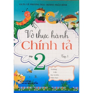 Sách - vở thực hành chính tả lớp 2 - tập 1