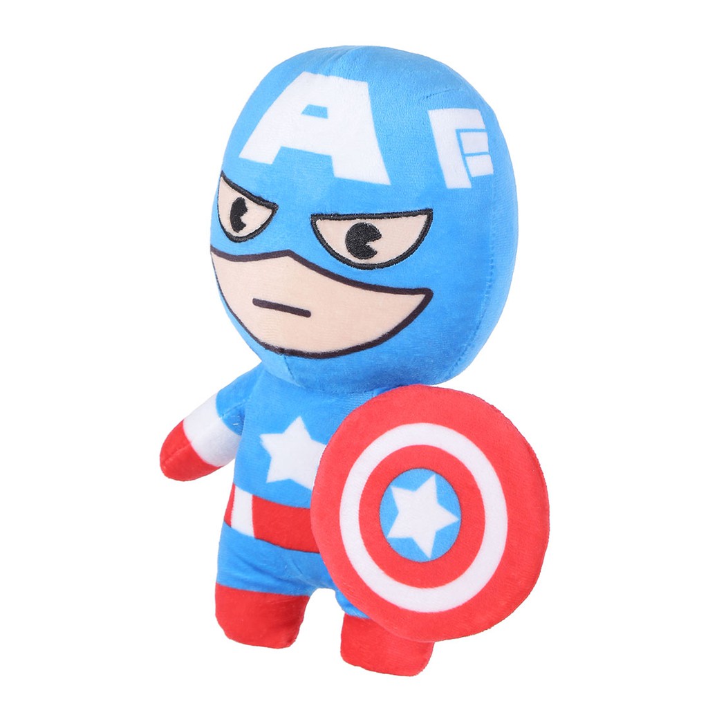 Thú bông Miniso Marvel 101g (Captain America) - Hàng chính hãng