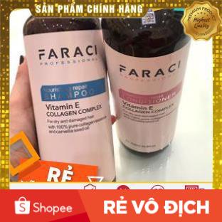 [ CHÍNH HÃNG CTY Siêu Thơm ] Gội Xả Faraci Siêu Mềm Mượt 750ml X 2 Siêu Thơm