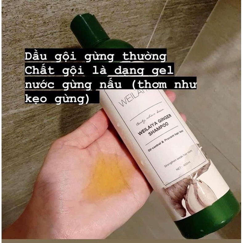 Dầu Gội Gừng Weilaiya