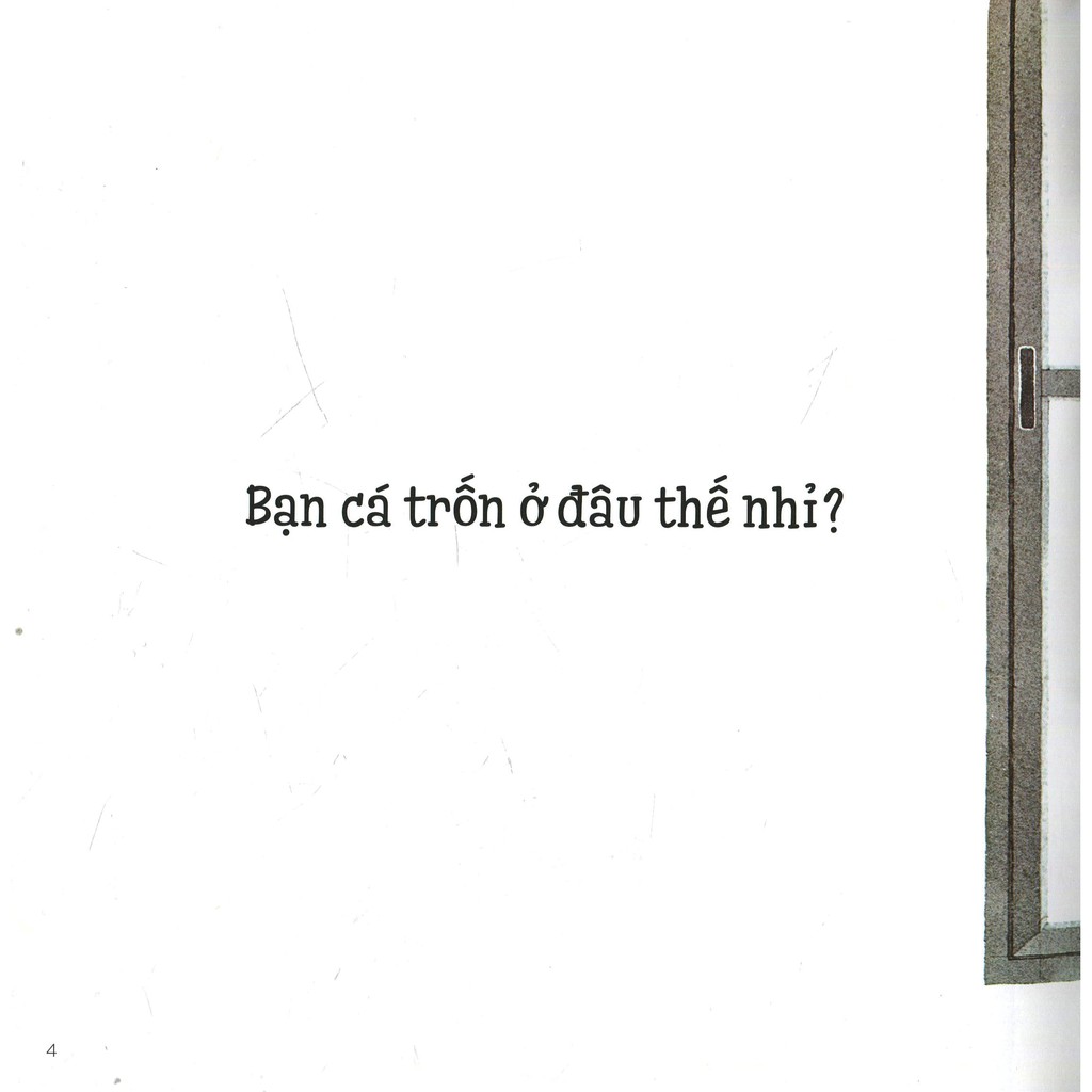 Sách - Ehon Nhật Bản - Cá Vàng Trốn Ở Đâu Rồi Nhỉ?