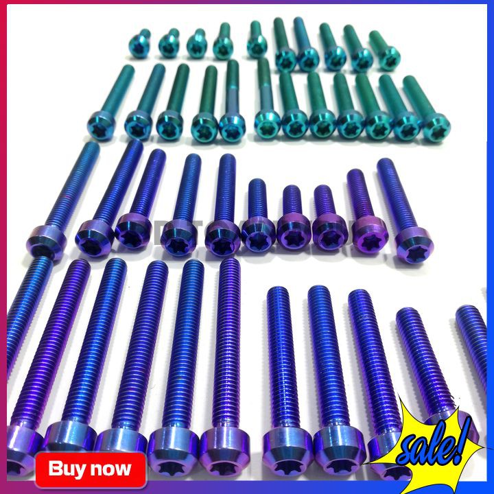 Full Bộ Ốc Gắn Lốc Máy cho xe Exciter 2011 - Siêu xịn