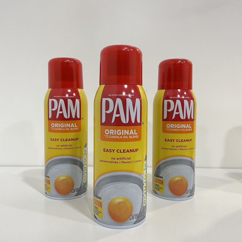 Dầu xịt ăn kiêng PAM ORIGINAL 0 calories - Sản phẩm dành cho người tập gym , giảm cân và heatly (930 lần dùng)