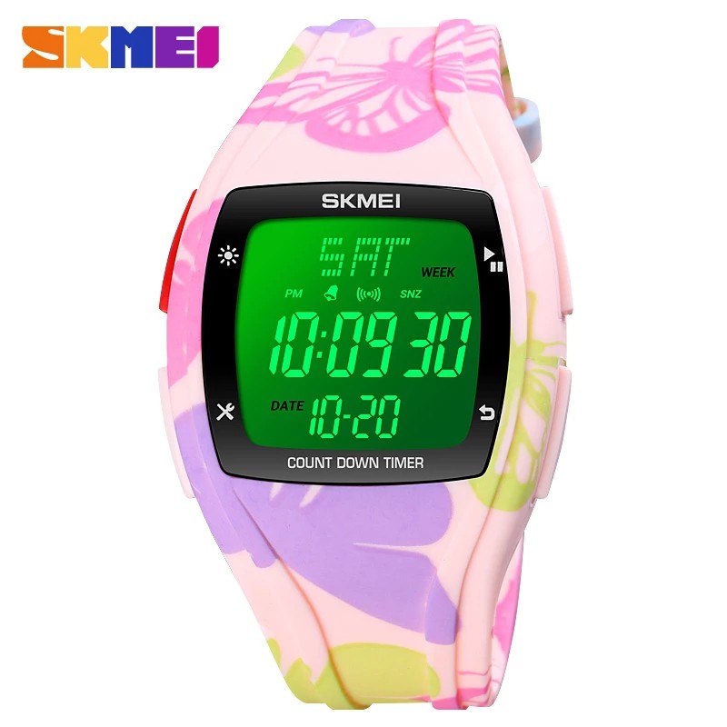 Đồng Hồ Thể Thao Điện Tử Hiển Thị Led SKMEI 1610 Chống Thấm Nước 50M