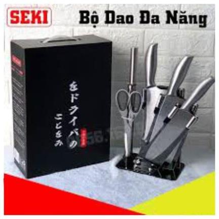 Bộ dao inox 6 món cao cấp Nhật Bản - Fullbox