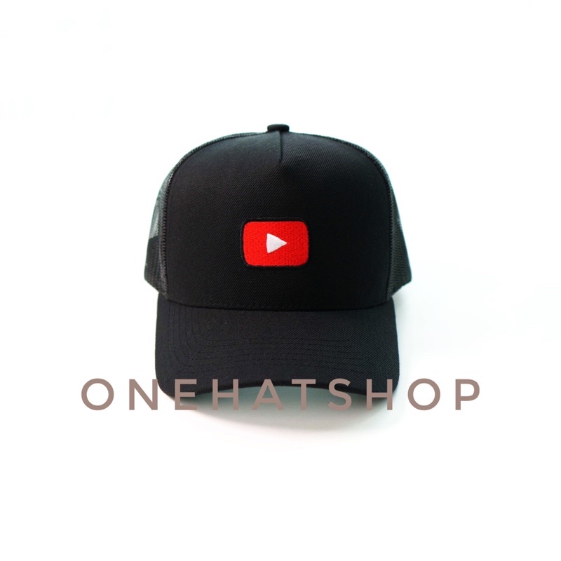 Nón lưỡi trai nút Play youtube - brand onehatshop