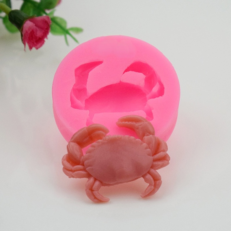 Khuôn Silicone Tạo Hình Con Cua Làm Bánh