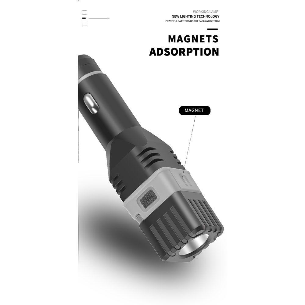 MUVAKO Đèn Pin LED XPG + Cob Siêu Sáng Công Suất Cao Tiện Dụng