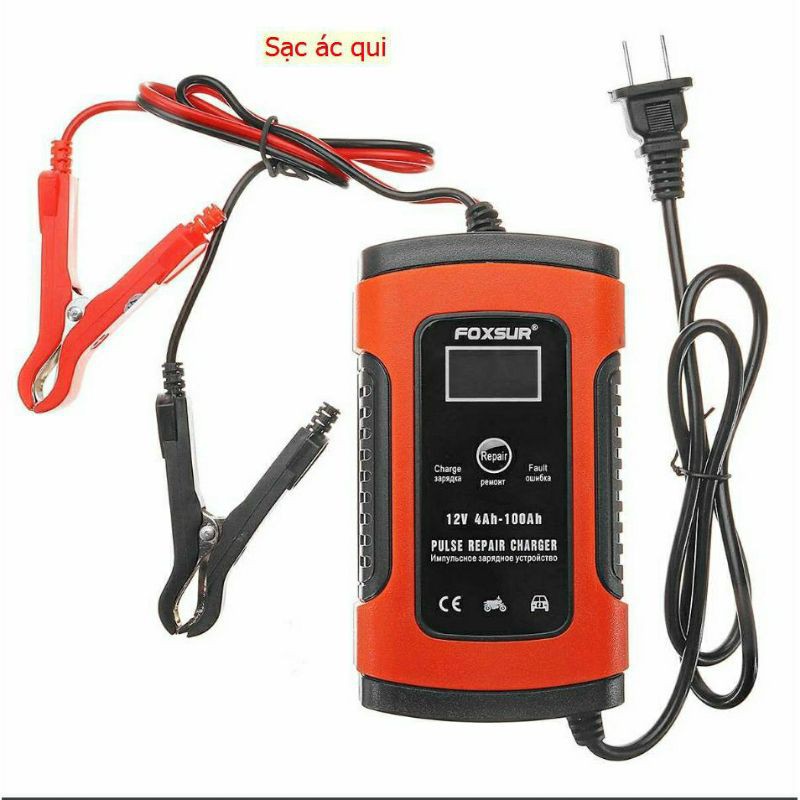 BỘ SẠC 12V 5AH FOXSUR