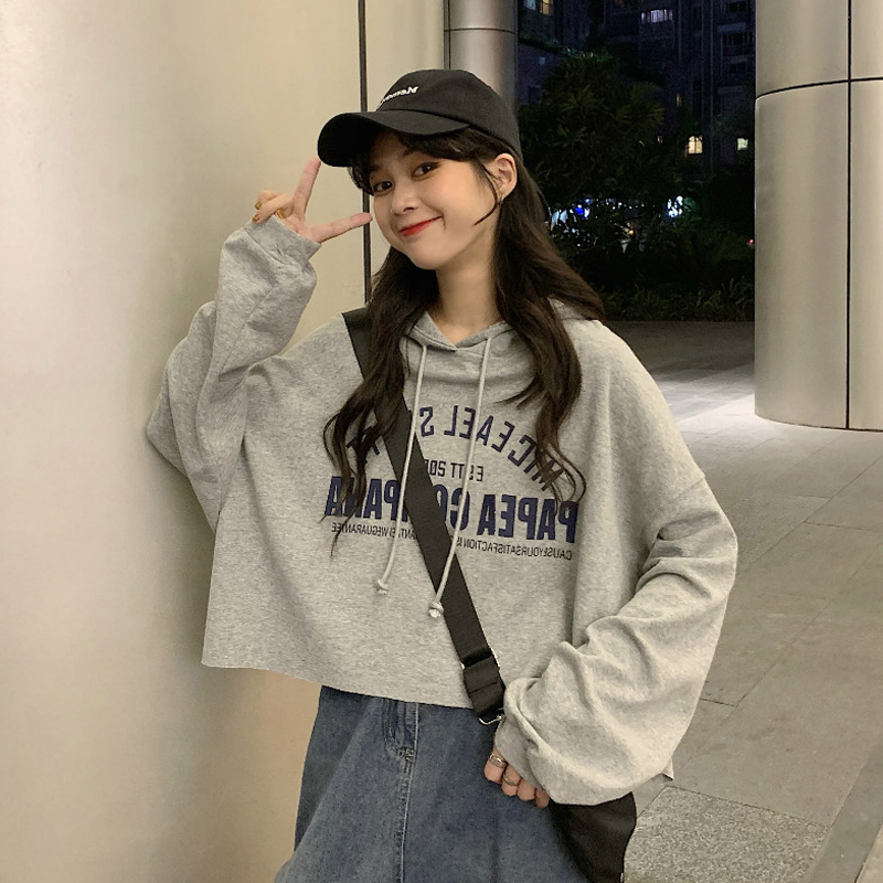 Áo Sweater Mỏng Tay Dài In Họa Tiết Thời Trang Mùa Thu Cho Nữ