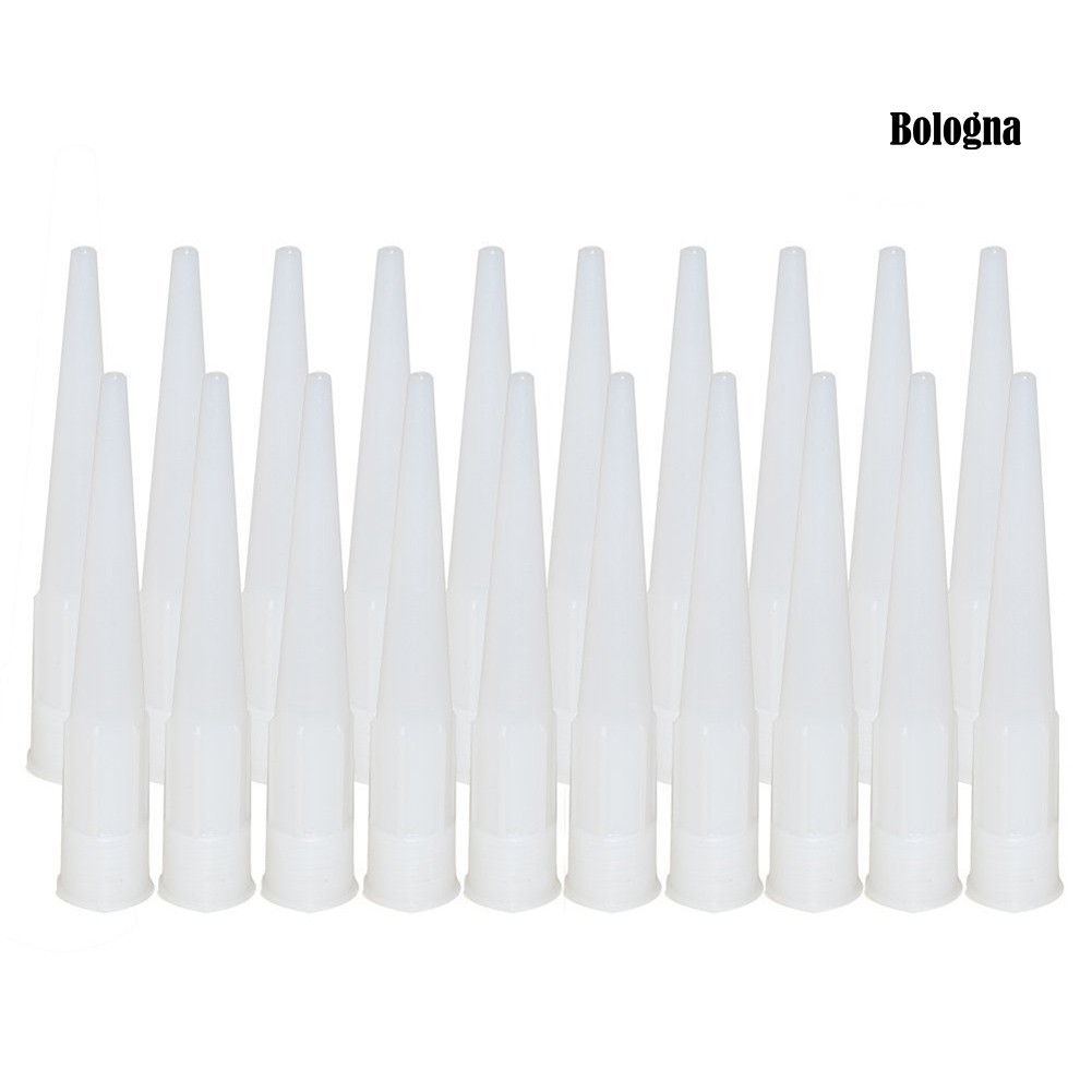 Set 20 Đầu Bịt Kín Keo Kính Bằng Silicon Tiện Dụng