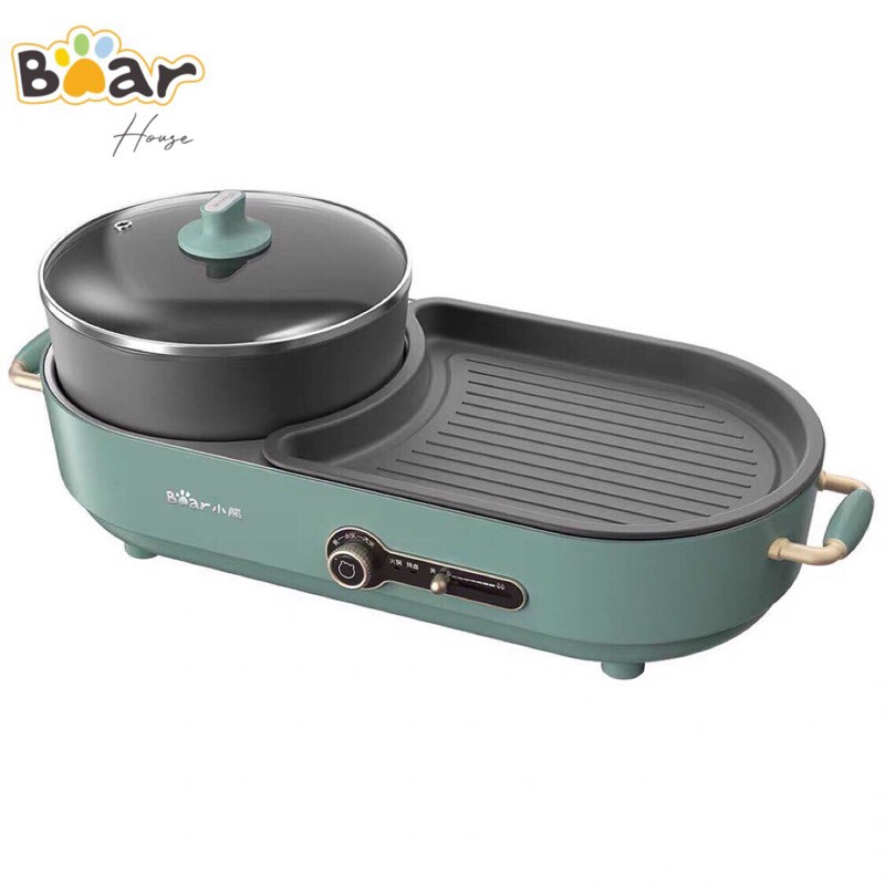 BẾP LẨU NƯỚNG 2IN1 BEAR RỜI KHAY MẪU MỚI C15L1