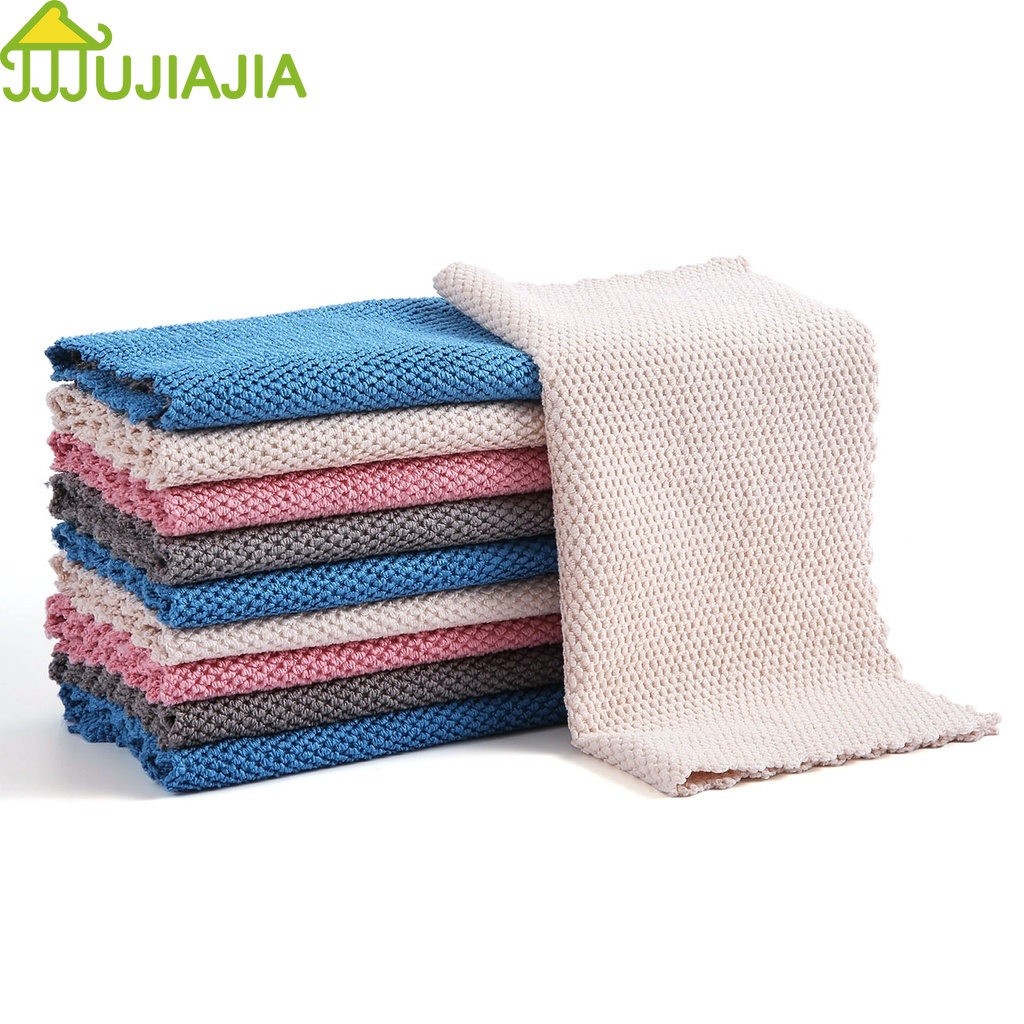 Vải JUJIAJIA không xơ thấm hút nước tẩy dầu mỡ vệ sinh đa năng