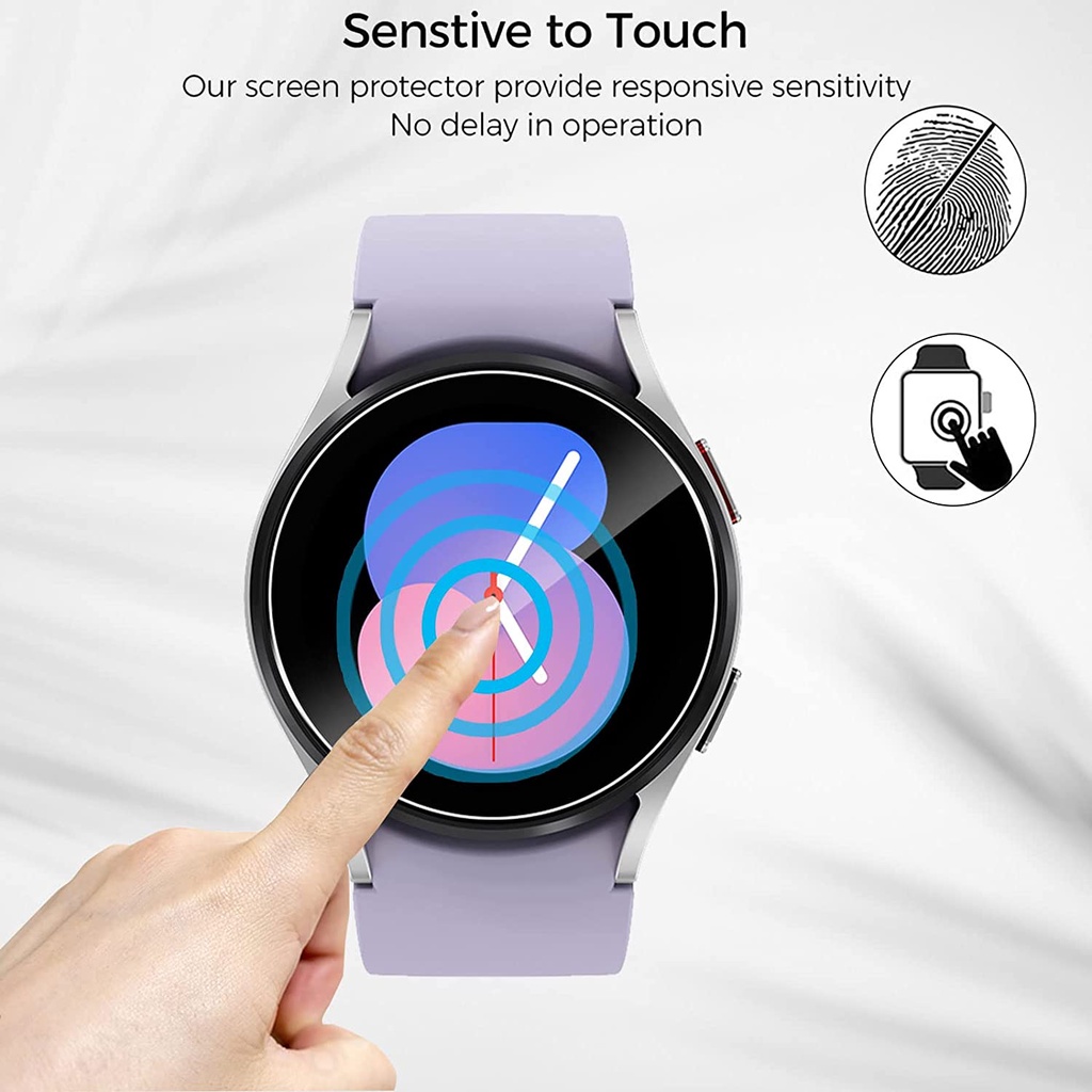 Bộ 3 Kính Cường Lực Bảo Vệ Màn Hình Đồng Hồ Samsung Galaxy Watch 5 ...