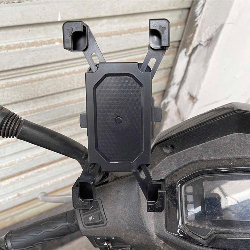 MMLUCK Bicycle Phone Mount Anti-vibration Anti-falling Four Claw 360 View Bicycle Mobile Phone Holder Riding bicycle bracket