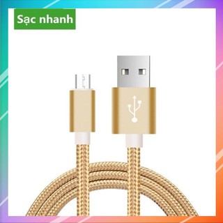 Phụ kiện bộ USB quan bảo tàng Cáp sạc iPhone dài 2m dây sợi vải dù, hỗ trợ sạc nhanh