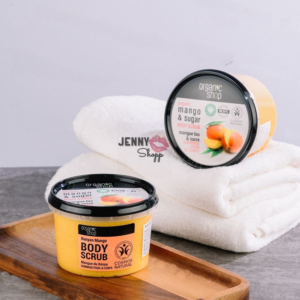 Tẩy Da Chết Toàn Thân Organic Shop Sugar Body Scrub