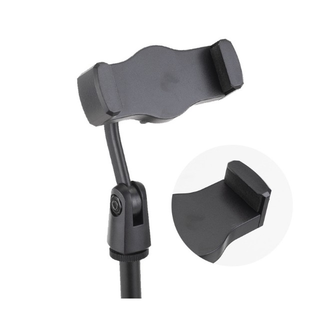 Giá Đỡ kẹp Điện Thoại cao cấp xoay 360 độ có điều chỉnh độ cao phù hợp, chân kim loại chắc chắn | BigBuy360 - bigbuy360.vn