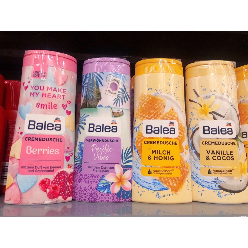 Thanh lý sữa tắm Balea 300ml