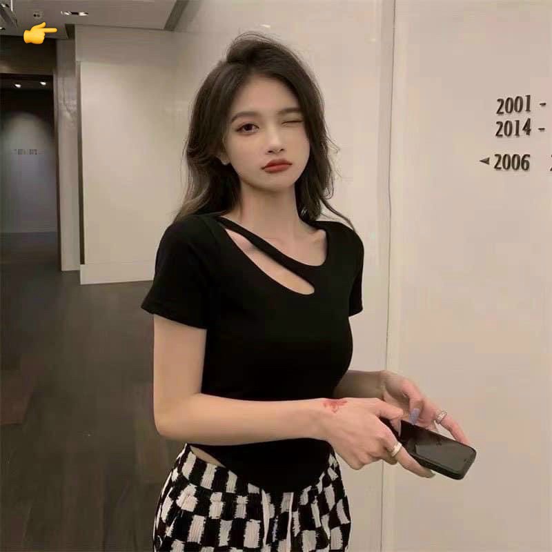 (HCM) ÁO KIỂU CROP TOP NỮ SIÊU XINH - THỜI TRANG NỮ XINH XẮN , FORM ÔM TÔN DÁNG CHO CÁC CHỊ EM KME FASHION