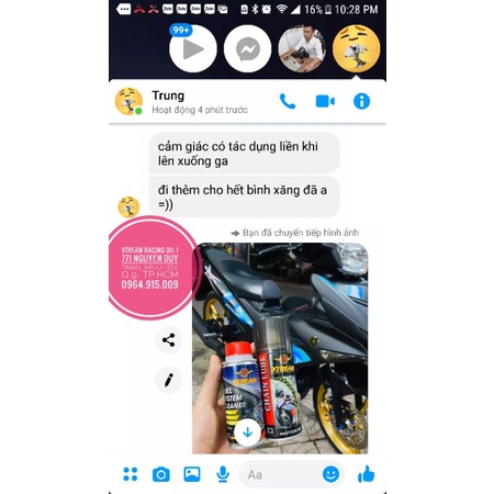 Chai Vệ Sinh Kim Phun, Buồng Đốt Xtream Fuel System Cleaner Nhập Khẩu Đức