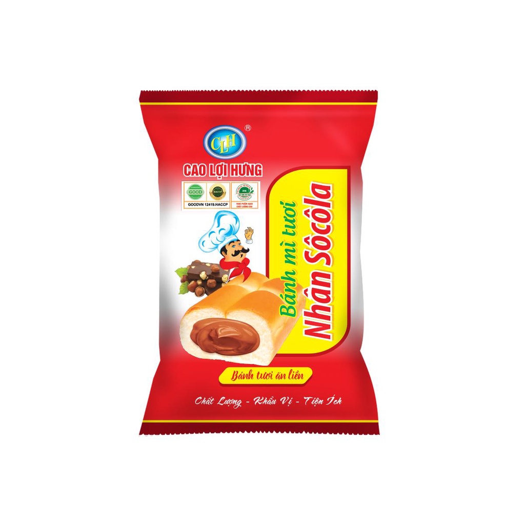 Bịch 10 cái_Bánh mì tươi Cao Lợi Hưng_bữa sáng dinh dưỡng tiện lợi và năng lượng_nhiều mùi vị_Bách hoá Anh Thư_BMT