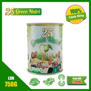 Sữa hạt ngũ cốc 25 green nutri lon 750g