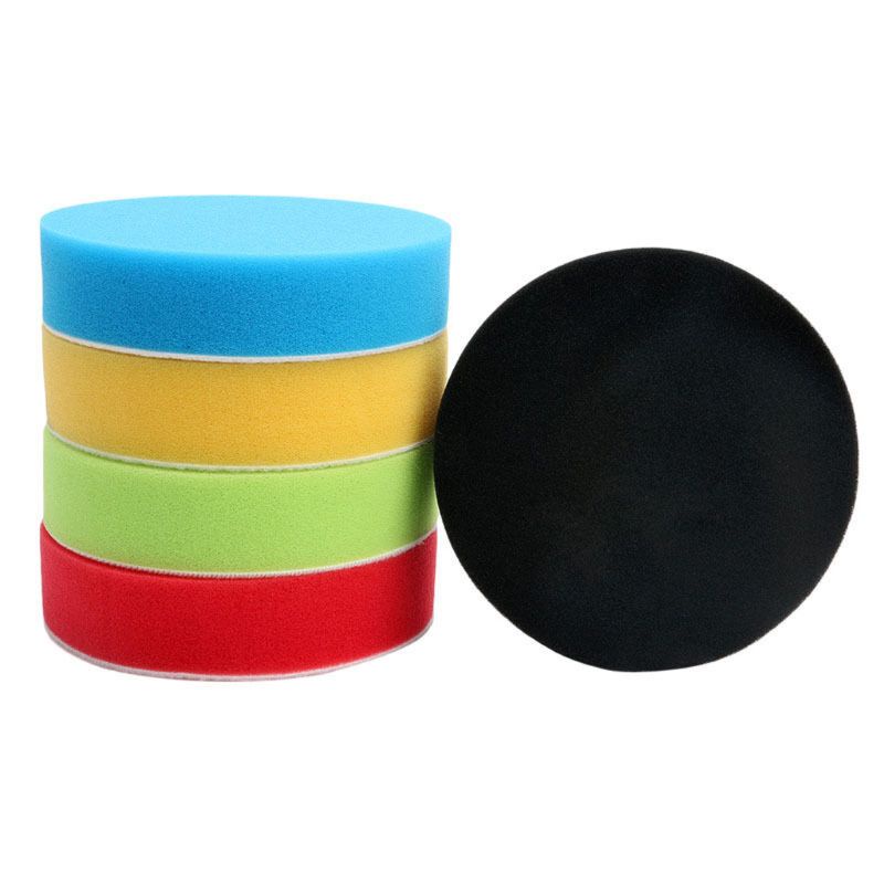 Bộ 5 Miếng Xốp Đánh Bóng Xe Hơi 3 Lớp LIDU1