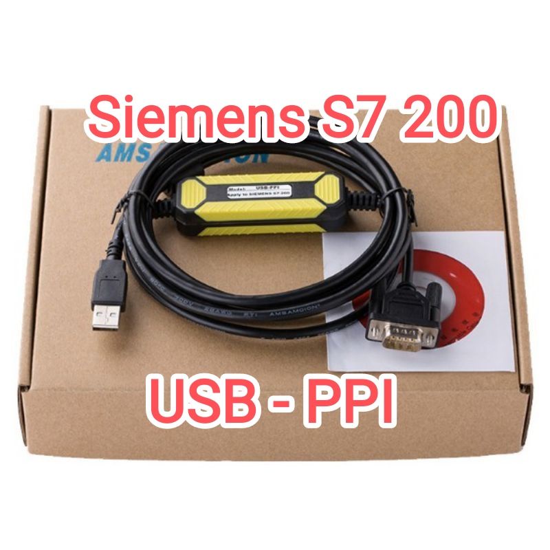 Cáp lập trình PLC Siemens USB-PPI