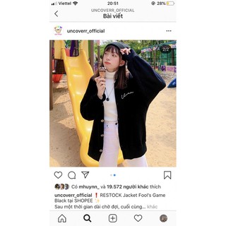 áo khoác jacket fool’s game Uncover