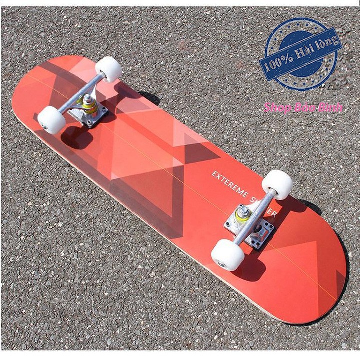 Ván trượt thể thao  ván trượt skateboard gỗ 80*25 vt002