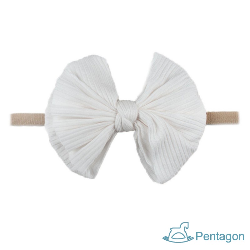 Kẹp Tóc Nơ In Họa Tiết Dễ Thương Cho Bé Gái