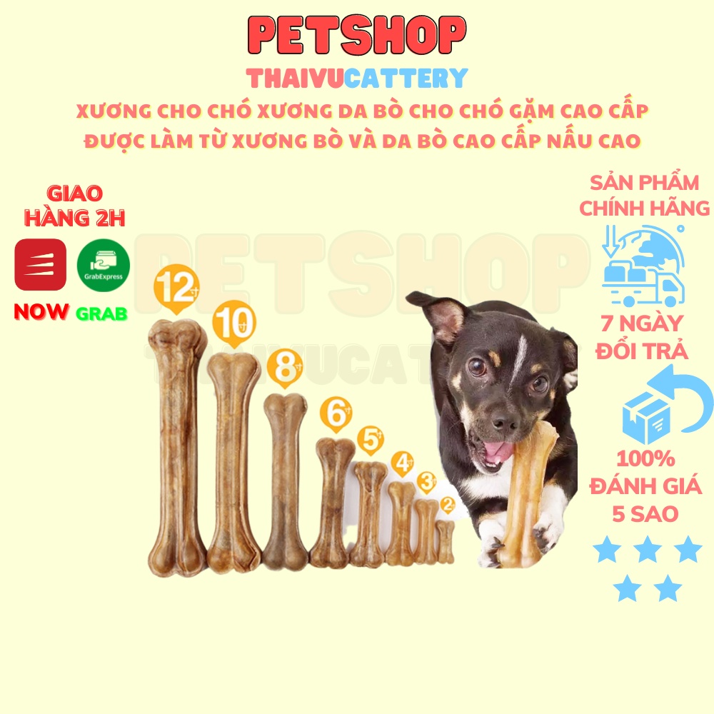 Xương cho chó Xương da bò cho chó gặm