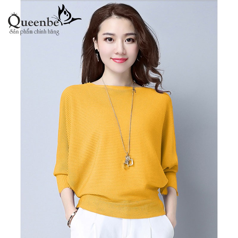 Áo len nữ áo len cánh dơi Queenbe GLA206 Cuocsongvang