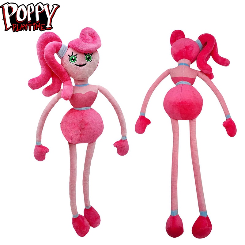 Đồ chơi nhồi bông Poppy Playtime Huggy Wuggy mẹ chân dài mềm mại làm quà tặng trẻ em 6 kiểu dáng
