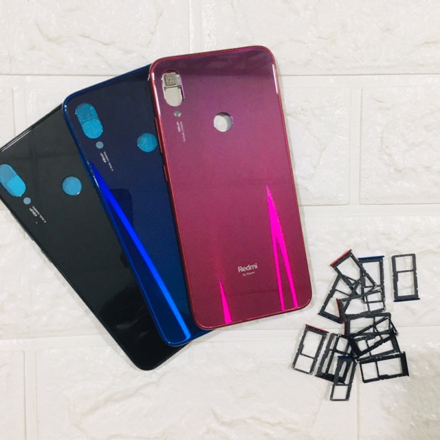 Combo Bộ Vỏ + Sườn Xiaomi Redmi Note 7 Zin Hàng Cao Cấp Tặng Kèm Khay Sim